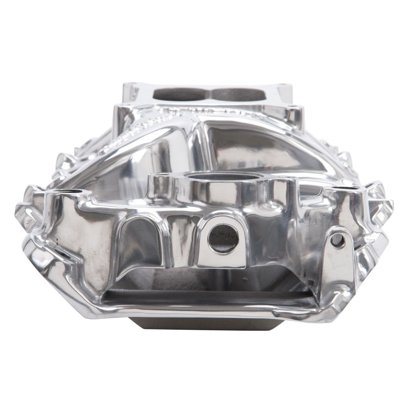 Edelbrock Polished B/B Chev Rect Port RPM Air-Gap Manifold Edelbrock Intake Manifolds