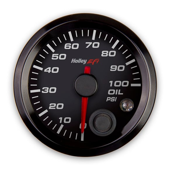 Holley EFI Oil Pressure Gauge 553-127 HOLLEY Autoparts