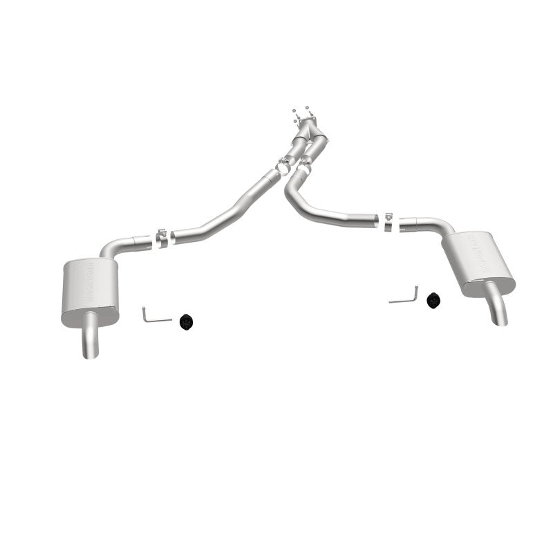 MagnaFlow 75-79 Chevy Corvette V8 5.7L Dual Split Rear Exit Stainless Cat-Back Perf Exhaust Magnaflow Catback