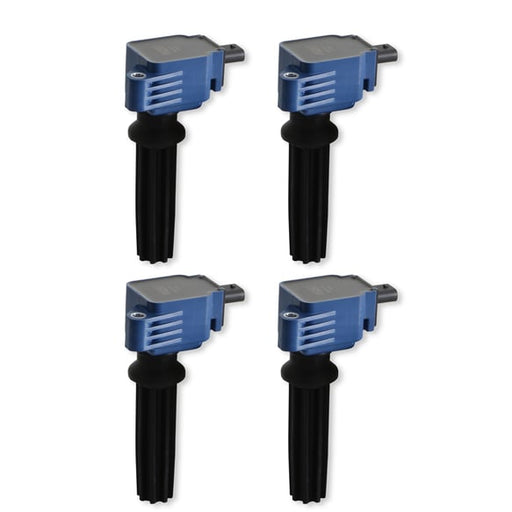 MSD Ignition Coil - Ford EcoBoost - 2.0L/2.3L L4 - Blue - 4-Pack 825945 MSD Autoparts