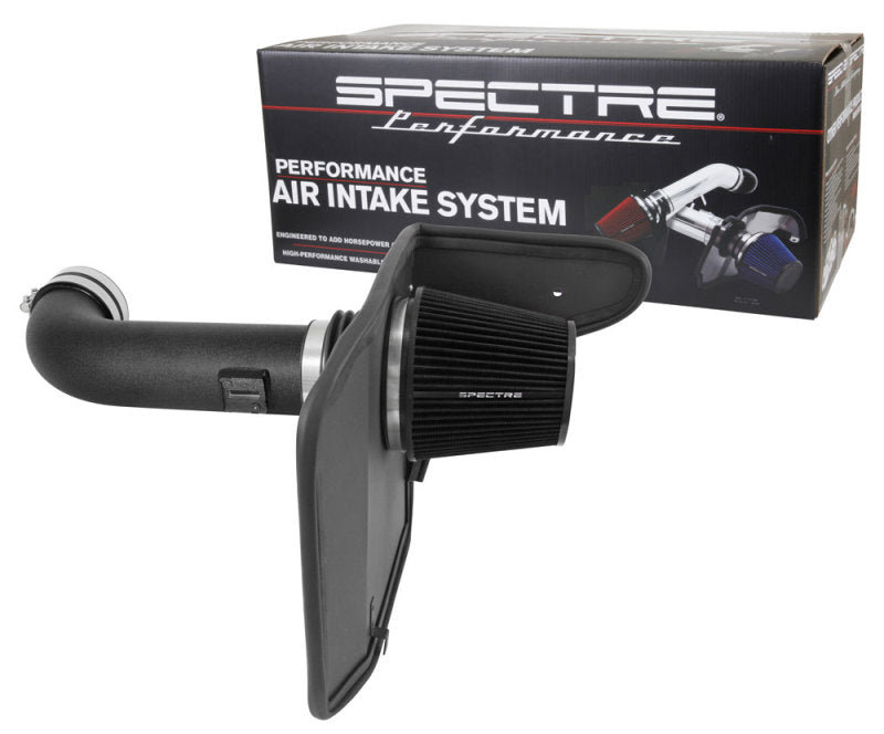 Spectre 10-15 Chevy Camaro V8-6.2L F/I Air Intake Kit - Black w/ Black Filter Spectre Cold Air Intakes