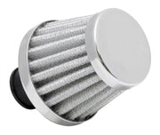 Spectre Breather Filter 10mm Flange / 2in. OD / 1-3/4in. Height - White Spectre Engine Breather Filters