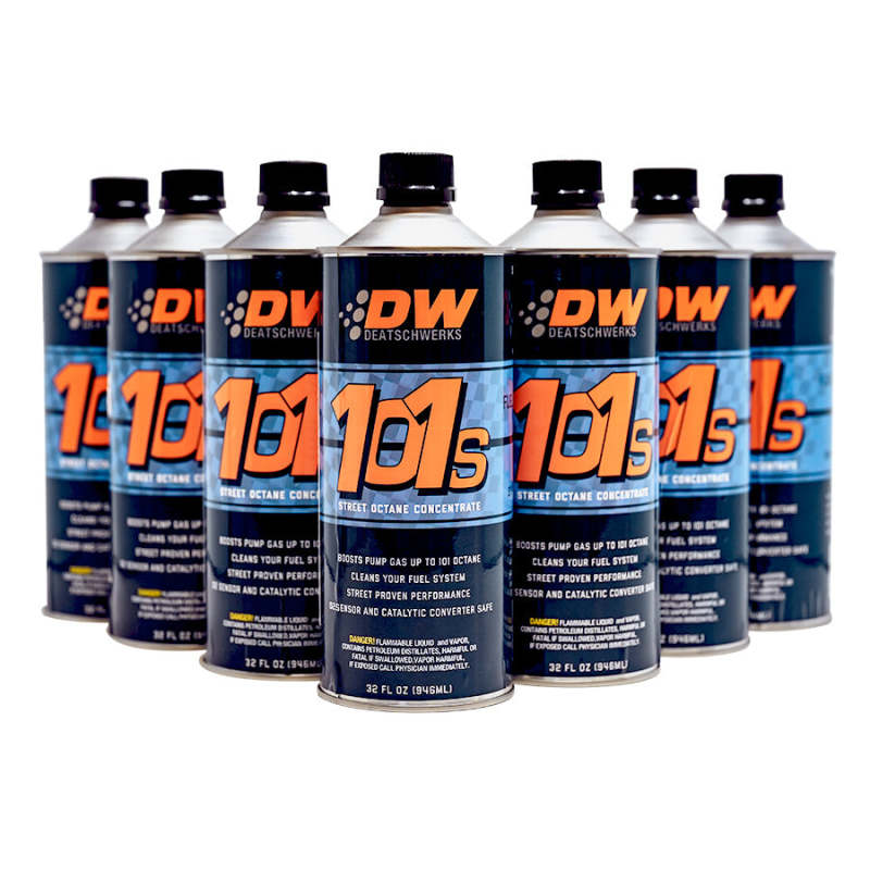 DeatschWerks 101S Street Octane Booster 32oz. Cans - Case of 8 DeatschWerks Additives