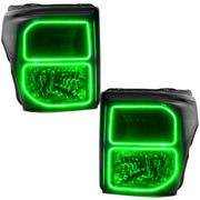 Oracle Ford F250/350 11-16 Halo Kit (Square Ring Design) - ColorSHIFT w/ BC1 Controller ORACLE Lighting Headlights