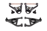 BMR 67-69 GM F-Body / 68-74 X-Body Non-Adj. Upper & Lower A-Arms (Polyurethane) - Black Hammertone BMR Suspension Control Arms
