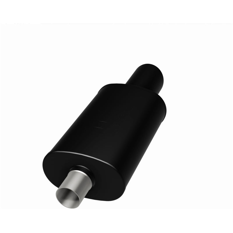 MagnaFlow Muffler with Tip Mag Blk 14x5x8 2.25/4 Magnaflow Muffler