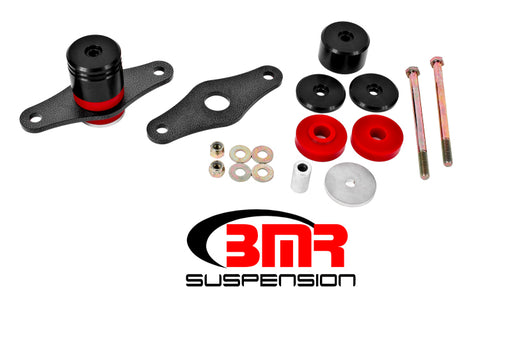 BMR 15-17 S550 Mustang Motor Mount Kit (Polyurethane) - Black Anodized BMR Suspension Engine Mounts