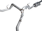 AWE Tuning 2021+ Ford F150 Tremor w/ Bumper Cutouts 0FG Non-Resonated Cat-Back w/ Chrome Silver Tips AWE Tuning Catback