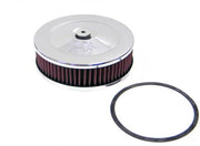K&N 5-1/8in Flange Custom Air Cleaner Assembly K&N Engineering Carburetor Air Cleaners