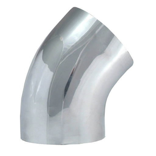 Spectre Universal Tube Elbow 4in. OD / 45 Degree - Aluminum Spectre Aluminum Tubing