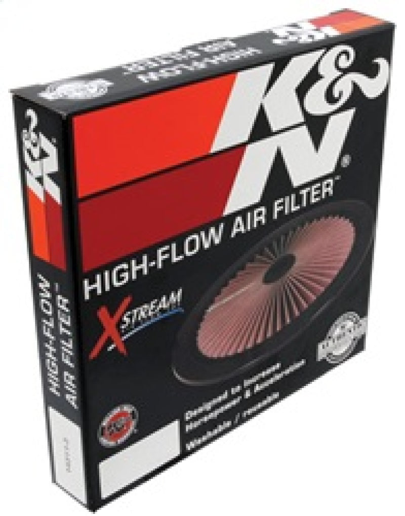 K&N X-Stream Top Filter Only 11in - Black K&N Engineering Air Filters - Universal Fit