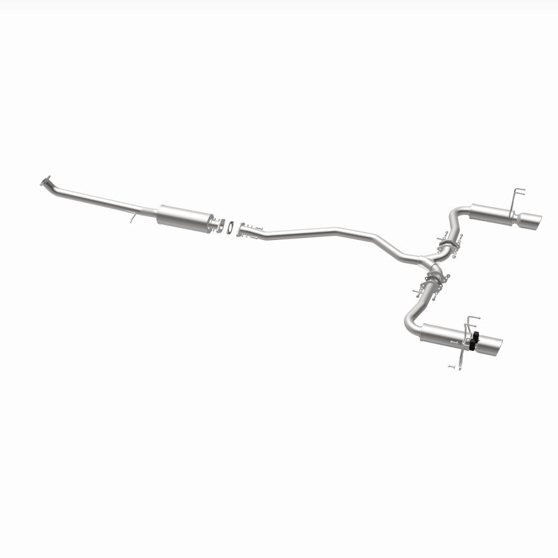MagnaFlow 16-18 Honda Civic L4 2.0L Street Series Cat-Back Exhaust w/ Polished Tips