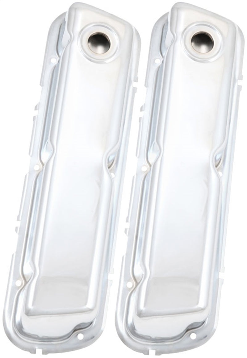 Spectre SB Ford Short Valve Cover Set - Chrome Spectre Valve Covers