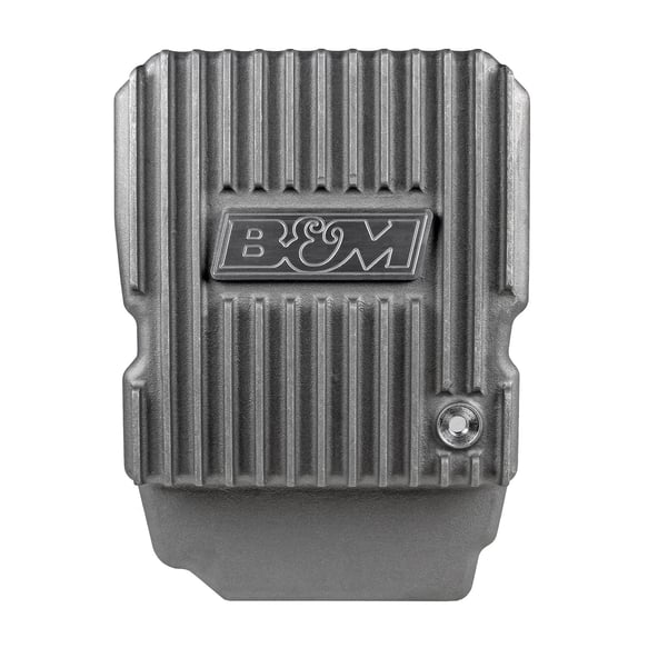 B&M Hi-Tek Deep Transmission Pan - Aluminum 10300 B&M Autoparts