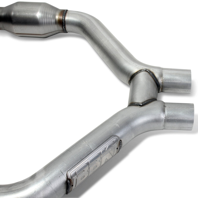 BBK 2015-16 Mustang V6 Short Mid H Pipe With Converters (To Be Used With 1642 Series Headers) BBK H Pipes
