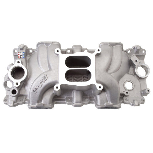 Edelbrock Intake Manifold Single Quad Perf RPM Chevrolet 348/409 Inwin Big Block Small Port Edelbrock Intake Manifolds