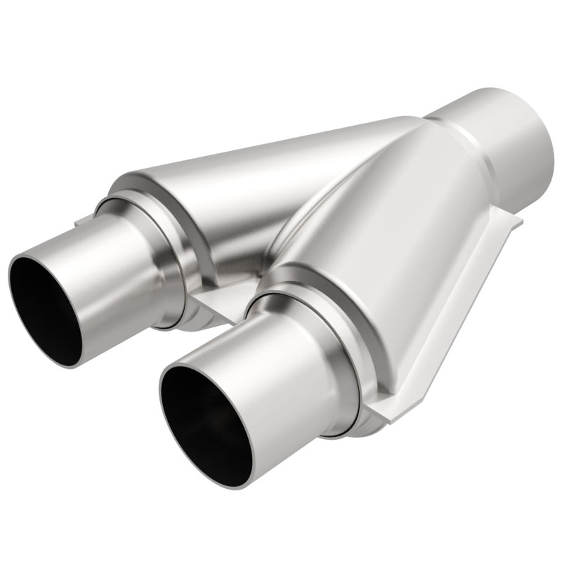 MagnaFlow Smooth Trans Y 2.5/2.5 x 10 SS Magnaflow Catalytic Converter Universal