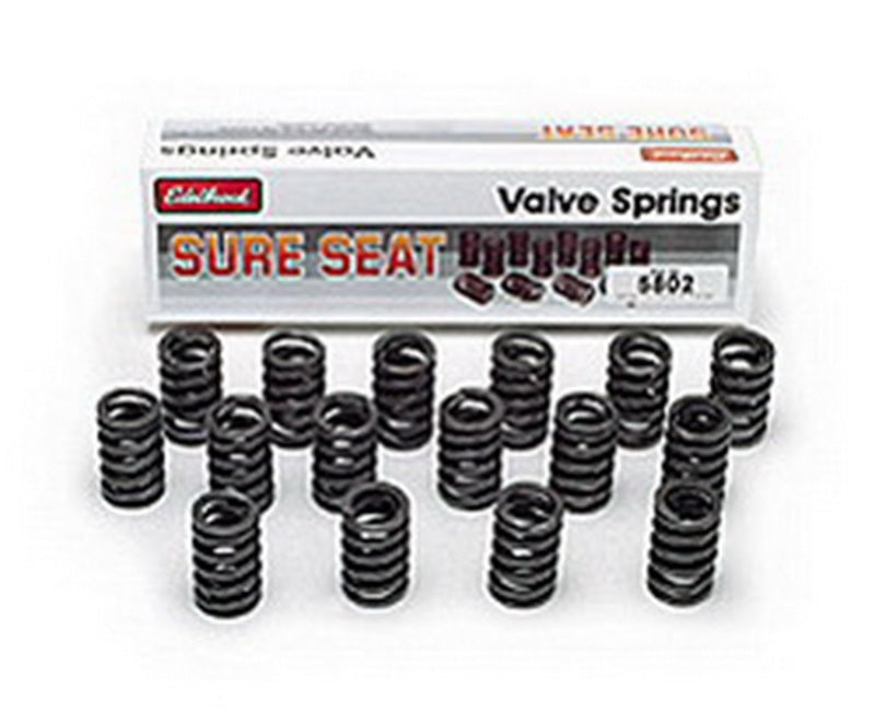 Edelbrock Valve Springs RPM 125 Set of 16 Edelbrock Valve Springs, Retainers