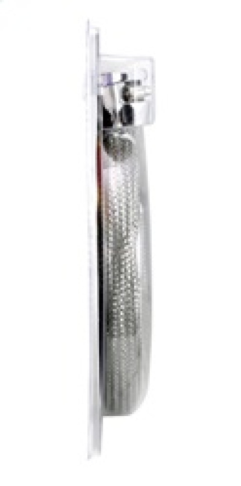 Spectre Stainless Steel Flex Heater Hose Kit 5/8in. Diameter - 4ft. Chrome Spectre Hoses