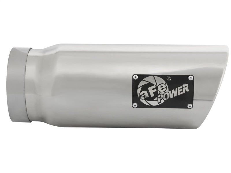 aFe MACHForce-Xp 5in Inlet x 6in Outlet x 15in length Polished Exhaust Tip aFe Catback