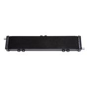 Edelbrock Heat Exchanger Single Pass Dual Row 22 000 Btu/Hr 26 5In W X 5In H X 2 62In D Black Edelbrock Intercoolers