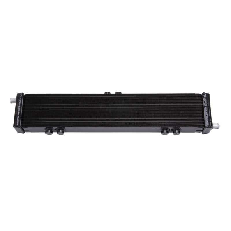 Edelbrock Heat Exchanger Single Pass Dual Row 22 000 Btu/Hr 26 5In W X 5In H X 2 62In D Black Edelbrock Intercoolers