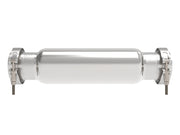 aFe MACH Force-Xp Resonator 3 IN Inlet/Outlet x 4 IN Dia. x 12 IN Body x 16 IN Overall Length aFe Resonators