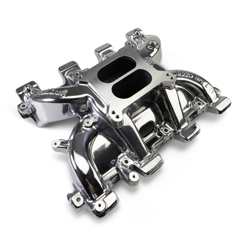 Edelbrock Chevy LS1 Performer RPM Intake Manifold Only - Chrome Plasma Finish Edelbrock Intake Manifolds