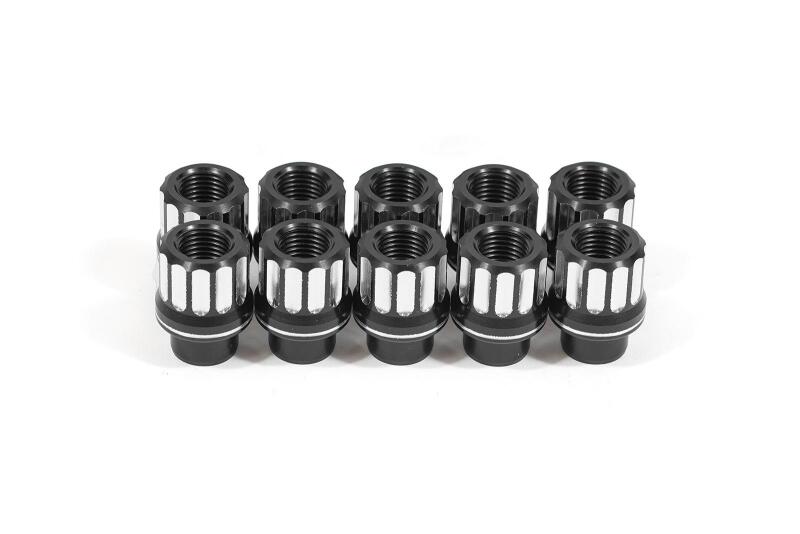 BMR 07-14 Ford Shelby GT500 Lug Nut Kit 1/2-20 RH Shank 12-pt Aluminum Set of 10 BMR Suspension Lug Nuts