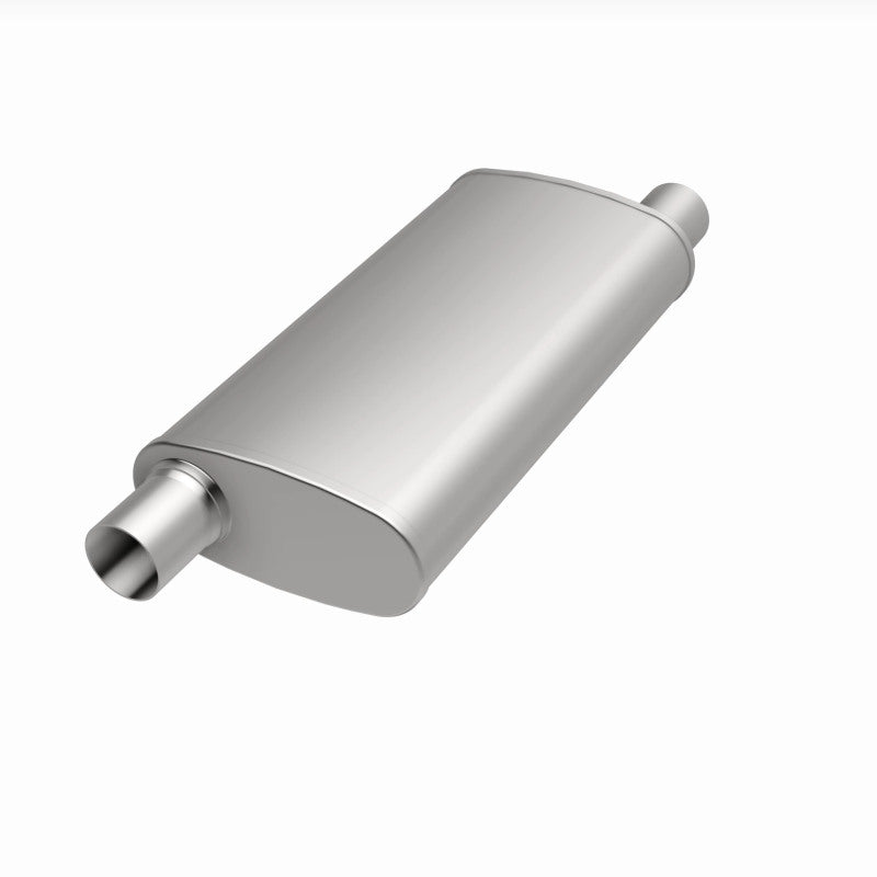 MagnaFlow Muffler Trb SS 4X9 18 2.5/2.5