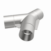 MagnaFlow Smooth Trans Y 2.50inch SS 70 deg. Magnaflow Catalytic Converter Universal