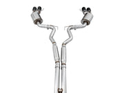 AWE Tuning 2018+ Ford Mustang GT (S550) Cat-Back Exhaust - Touring Edition (Quad Diamond Black Tips) AWE Tuning Catback