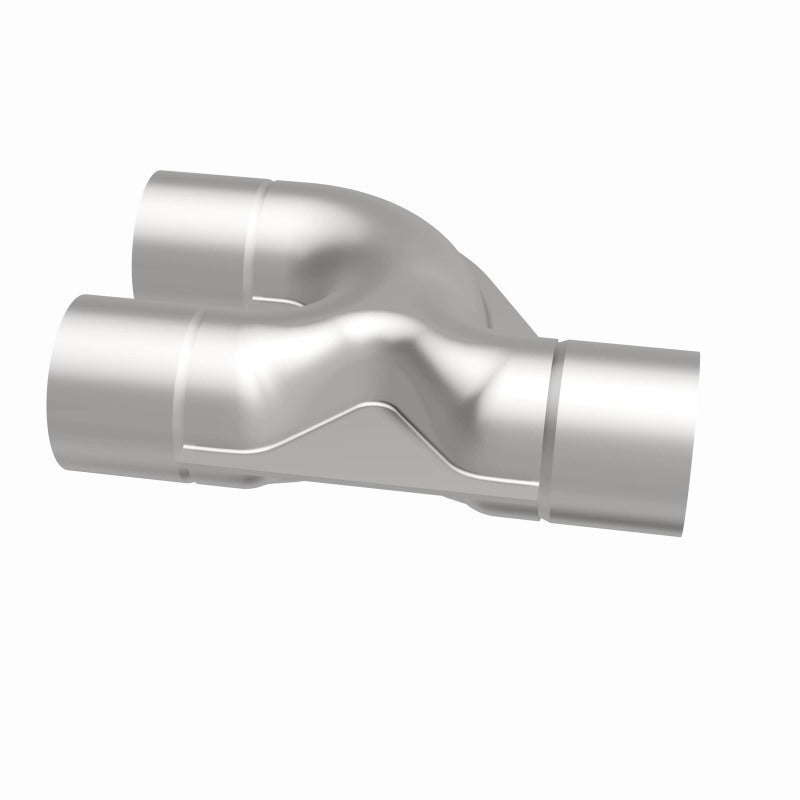 MagnaFlow Smooth Trans Y 2.50inch SS 90 deg. Magnaflow Y Pipes