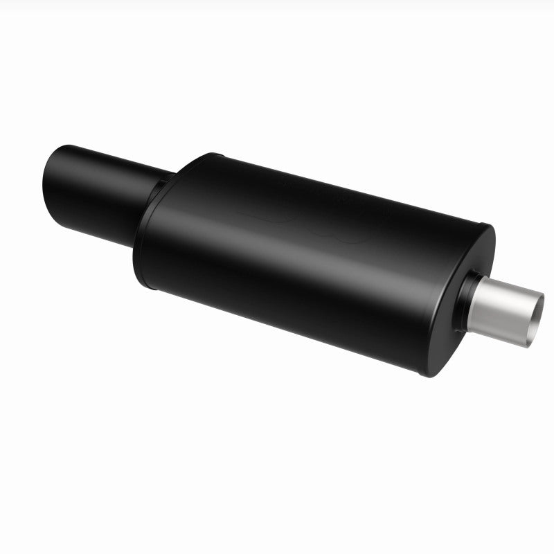 MagnaFlow Muffler with Tip Mag Blk 14x5x8 2.25/4