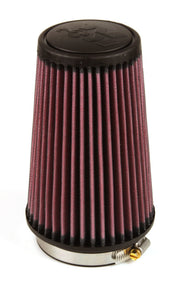 K&N Filter Universal Rubber Filter 3 1/2 inch Flange 4 5/8 inch Base 3 1/2 inch Top 7 inch Height K&N Engineering Air Filters - Universal Fit