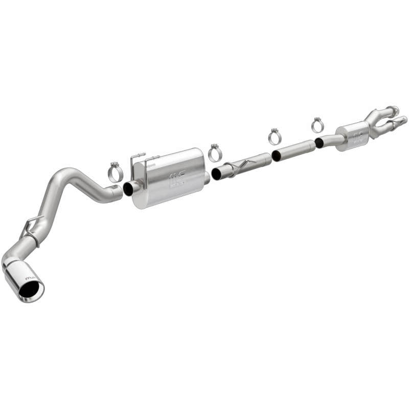MagnaFlow 2020 Ford F250/F350 3.5in Street Series Cat-Back Exhaust Rear Passenger Exit-Polished Tip Magnaflow Catback