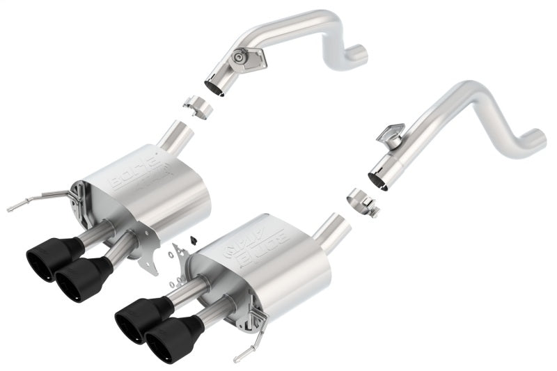Borla 14-18 C7 Corvette Stingray Axle-Back ATAK Exhaust 2.75in To Muffler Dual 2.0in Out 4.25in Tip Borla Axle Back
