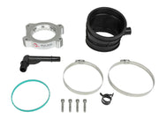 aFe 2020 Vette C8 Silver Bullet Aluminum Throttle Body Spacer Works w/ Factory Intake Only - Silver aFe Throttle Body Spacers