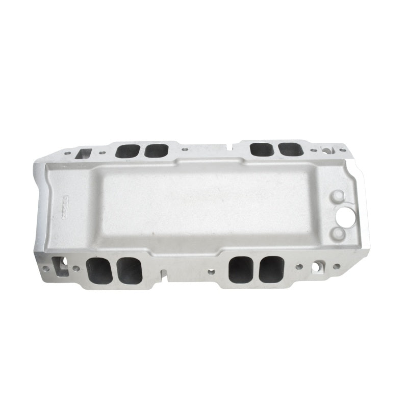 Edelbrock Manifold Chevy BB 9 8 Deck (Short) Super Victor 565 Thick Flange Rect Port Heads Edelbrock Intake Manifolds