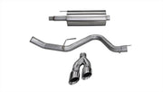 Corsa 15-20 Ford F-150 5.0L V8 (Super Crew Cab) Polished Sport Single Side Dual 4in Tips CB Exhaust CORSA Performance Catback