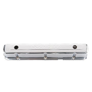 Edelbrock Valve Cover Signature Series Chevrolet 1962-2001 194-292 CI Inline 6 Chrome Edelbrock Valve Covers