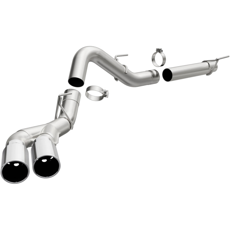 MagnaFlow CatBack 2018 Ford F-150 V6-3.0L Dual Exit Polished Stainless Exhaust - MF Series Magnaflow Catback
