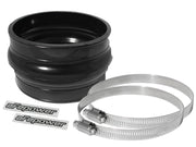 aFe Magnum FORCE Intake Coupling Kit (4-1/2 IN ID x 3 IN L) Straight Coupler w/ Hump - Black aFe Air Intake Components