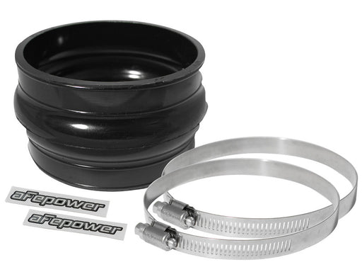 aFe Magnum FORCE Intake Coupling Kit (4-1/2 IN ID x 3 IN L) Straight Coupler w/ Hump - Black aFe Air Intake Components