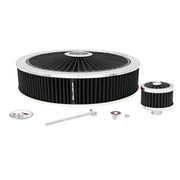 Spectre ExtraFlow Filter Value Pack 14in. x 3in. - Black Spectre Air Filters - Universal Fit