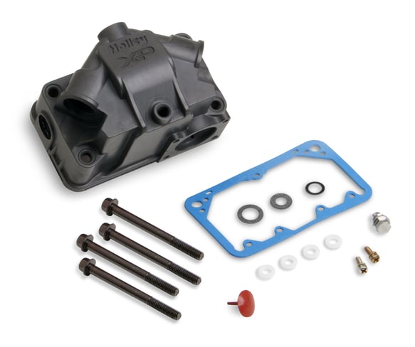 Ultra XP Aluminum Fuel Bowl Kit - Hard Core Gray 134-78HB HOLLEY Autoparts