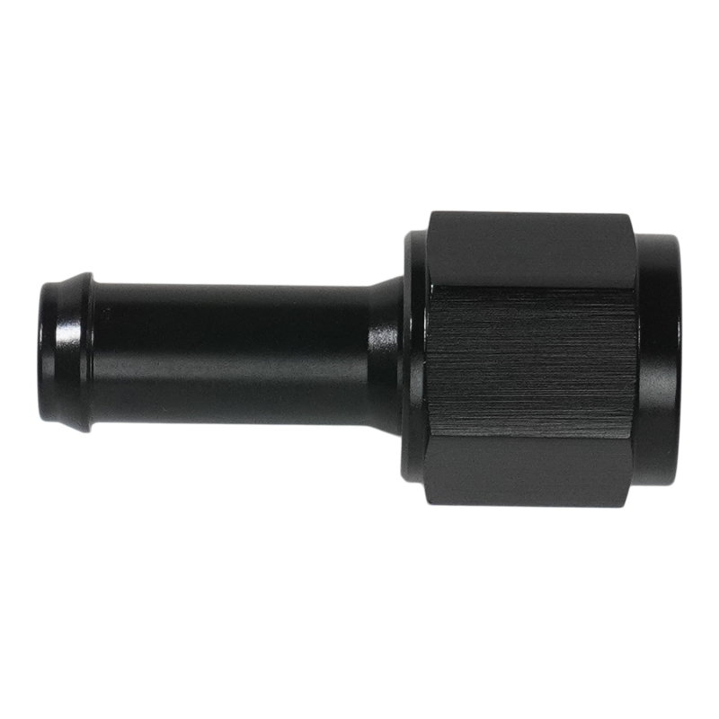 DeatschWerks 6AN Female Flare Swivel To 3/8in Single Hose Barb DeatschWerks Fuel Components Misc