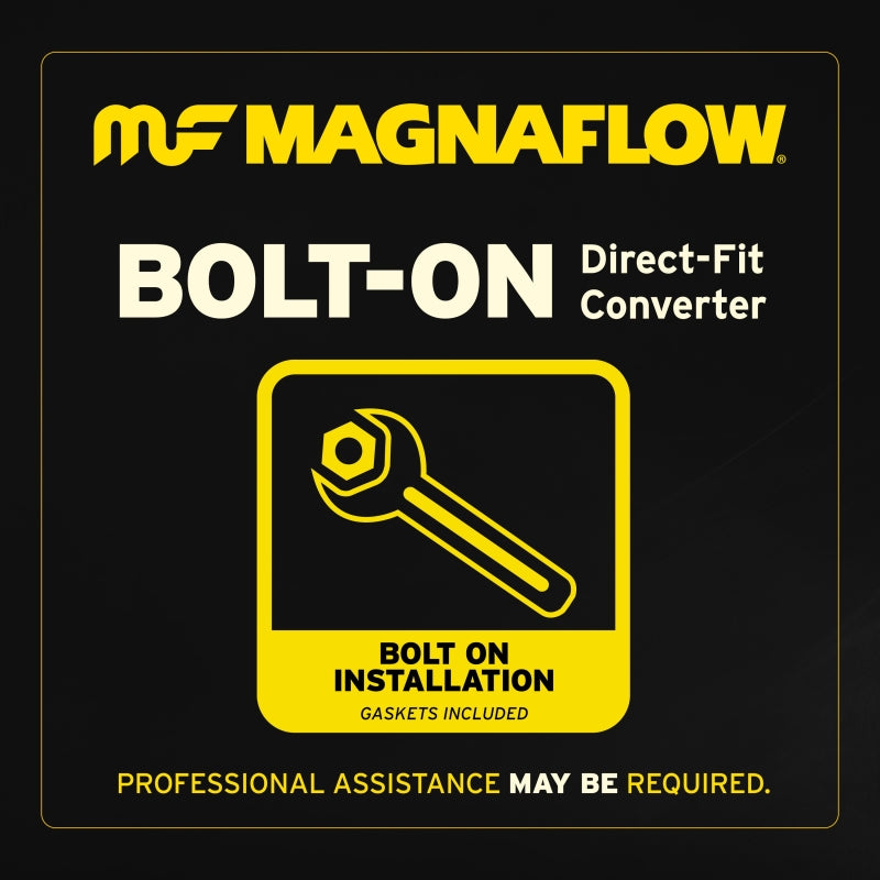 MagnaFlow 11-14 Ford Mustang 3.7L Direct Fit Converter Magnaflow Catalytic Converter Direct Fit