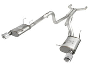 aFe MACHForce XP Cat-Back Exhaust 3in SS w/ Polished Tips 11-14 Ford Mustang GT V8 5.0L aFe Catback