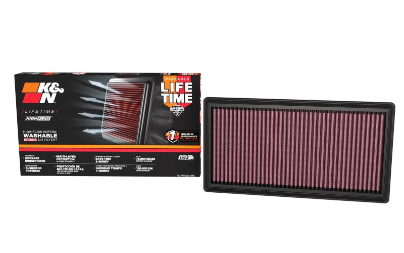 K&N VW Golf Hybrid L4-1.5L F/I 2025 K&N Engineering Air Filters - Direct Fit